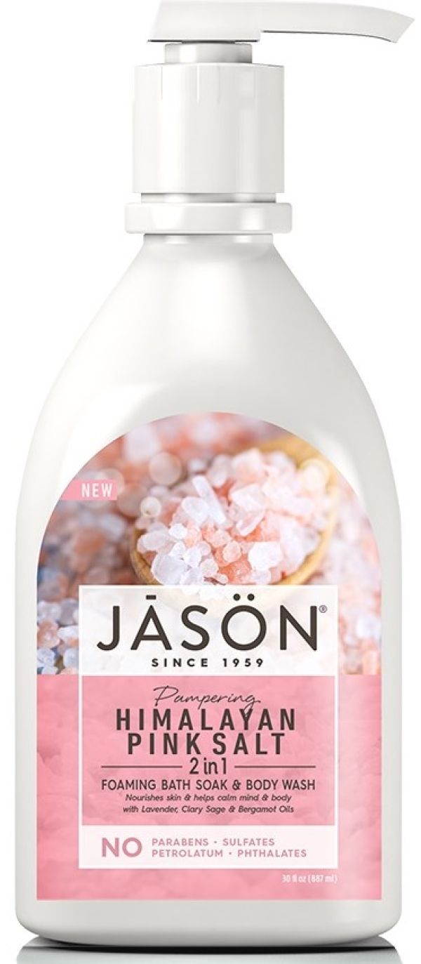 Pink Himalayan Salt Organic Shower Gel
