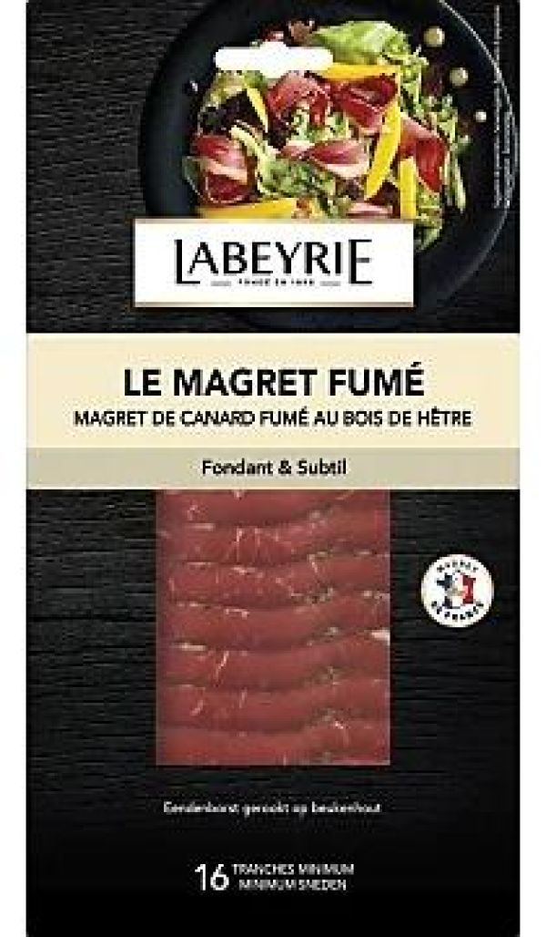 Στήθος Παπιάς σε Φέτες Καπνισμένο σε Ξύλο Οξυάς