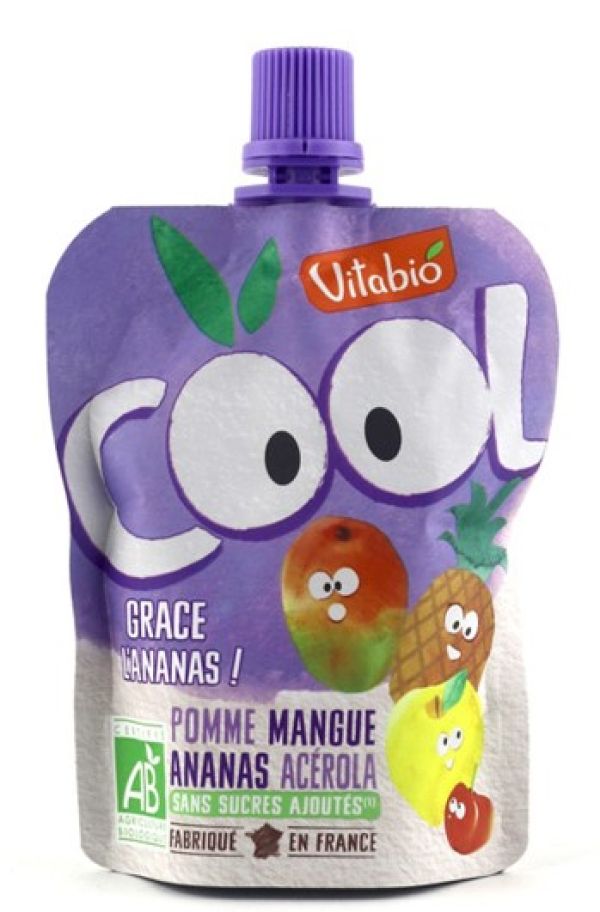 Cool Fruits Επιδόρπιο Μήλο, Μάνγκο, Ανανάς, Ασερόλα