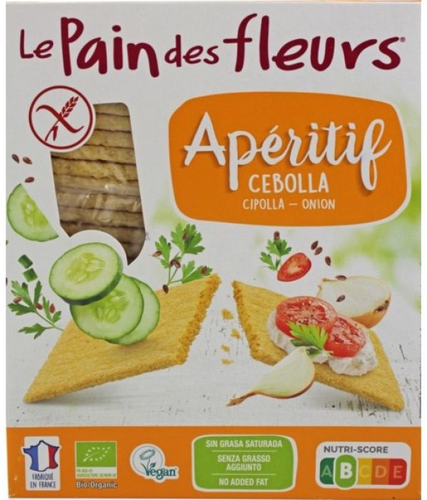 Corn Crackers with Onion