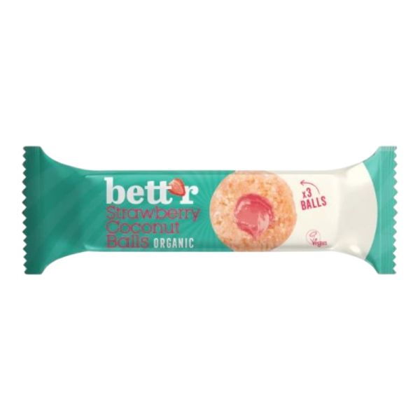 Fruit Balls with Coconut & Strawberry Filling (3x15) GF