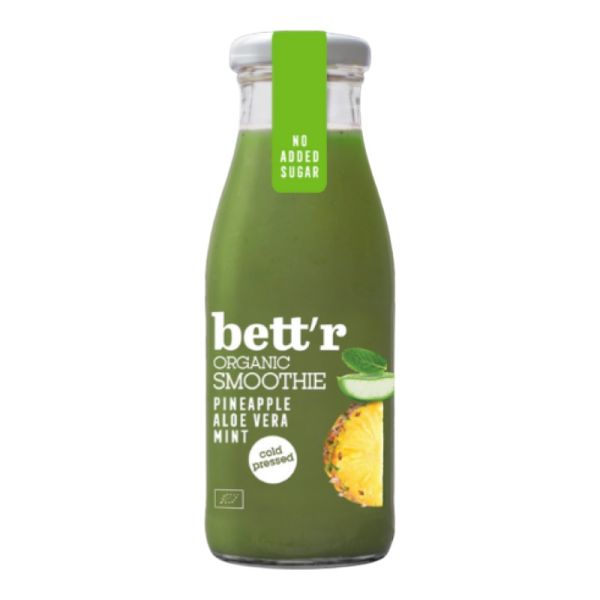 Pineapple Aloe Mint Smoothie