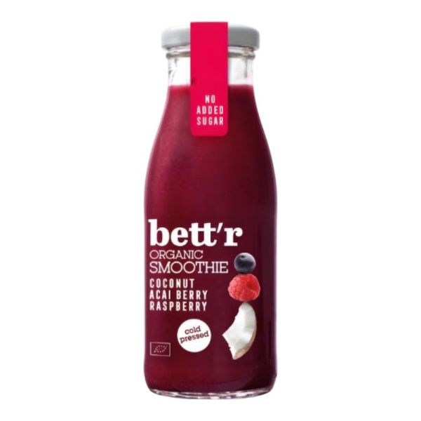 Smoothie Σμέουρο - Acai - Καρύδα