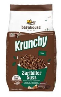 Βιολογικό Τραγανό Μούσλι Krunchy - Μαύρη Σοκολάτα & Φουντούκι