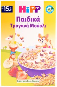 Παιδικό Τραγανό Μούσλι +15 Μηνών