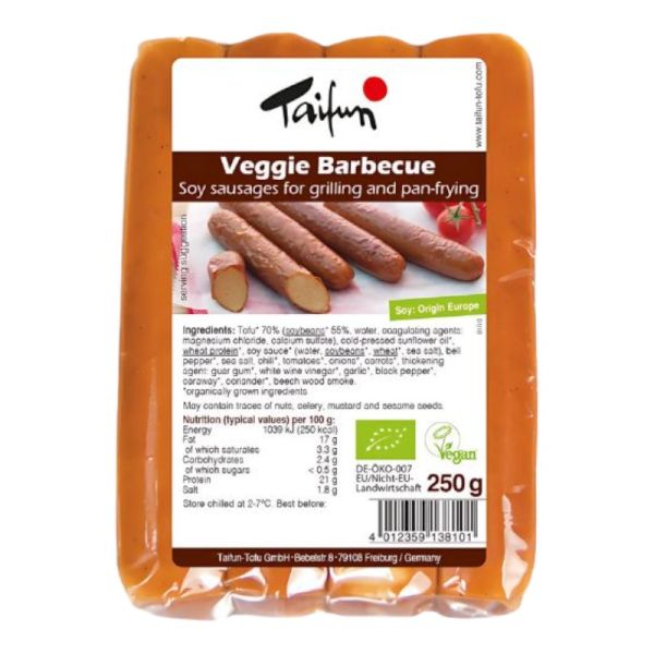 Large BBQ Tofu Sausages
