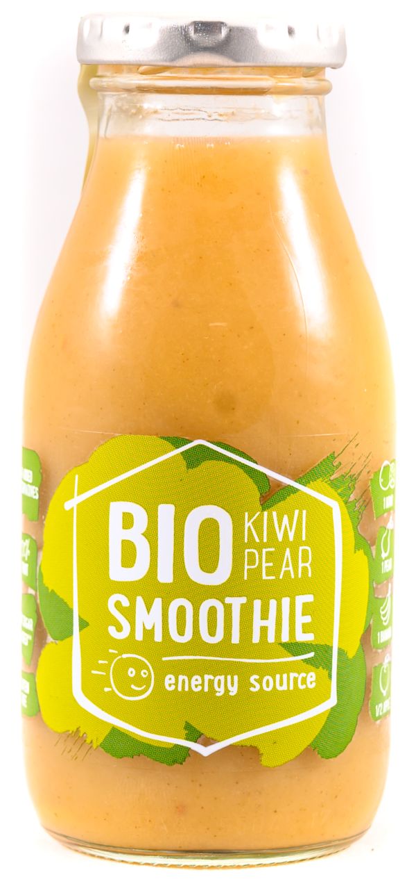 ENERGY Smoothie with Kiwi, Pear & Chia Seeds