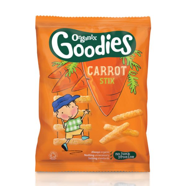Σνακ Καλαμπόκι Καρότο με Μυρωδικά (Carrot Sticks)