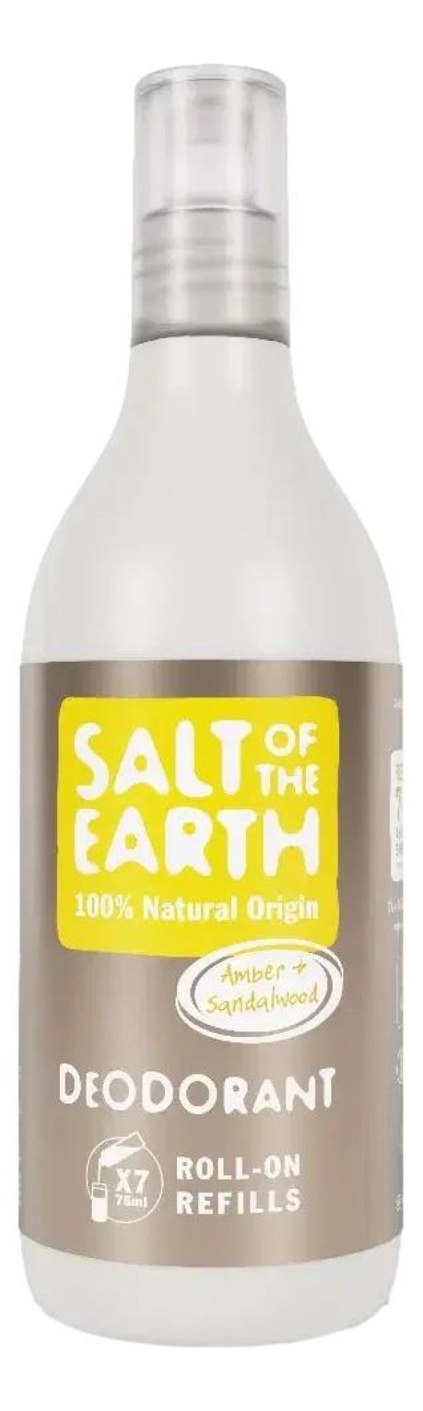 Refill for Roll-on Deodorant with Amber and Sandalwood