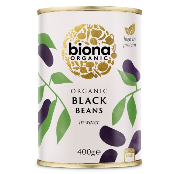 Organic Black Beans in Water