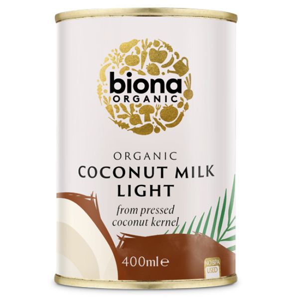 Βιολογικό Γάλα Καρύδας Light 9%