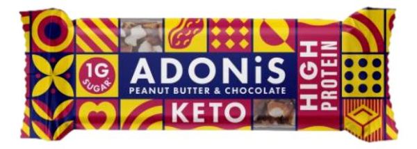 Μπάρα Πρωτείνης Keto με Φυστικοβούτιρο και Κακάο
