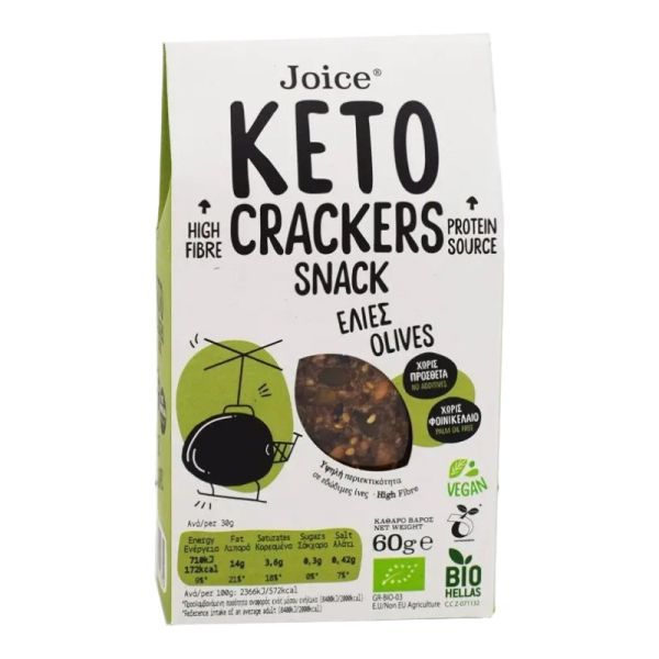 KETO Crackers with Olive