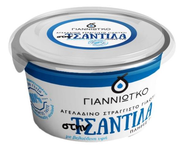 Strained Cow Yogurt 10% Tsantila