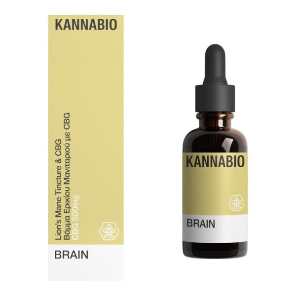 Brain Lion's Mane & CBG Tincture