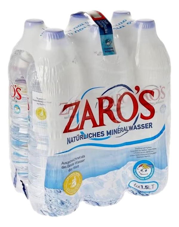 Νερό 6x1.5ml ZAROS