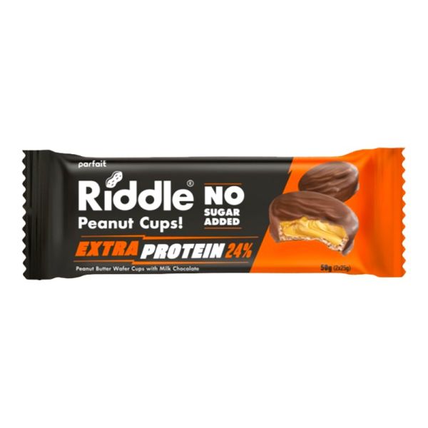 Γκοφρέτα Φυστικοβούτυρου Cups Extra Protein No Added Sugar