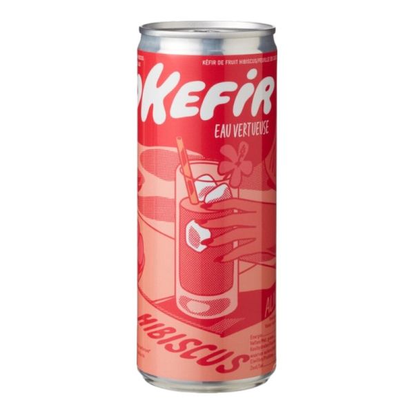 Hibiscus Water Kefir