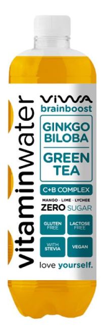Βιταμινούχο Νερό Brain Boost (Mango-Lime-Lychee)