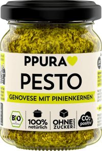 Πέστο Genovese με Κουκουνάρι