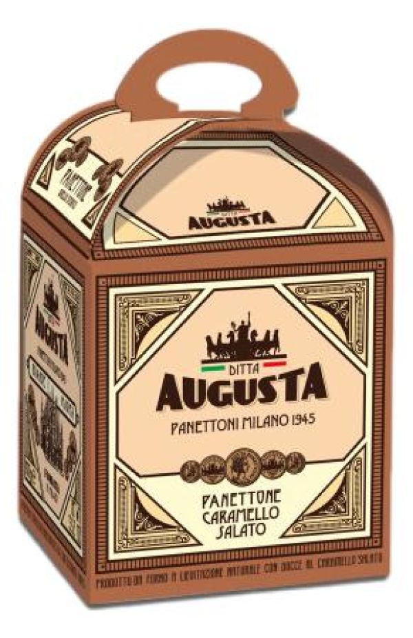 Panettone with Salted Caramel Cream