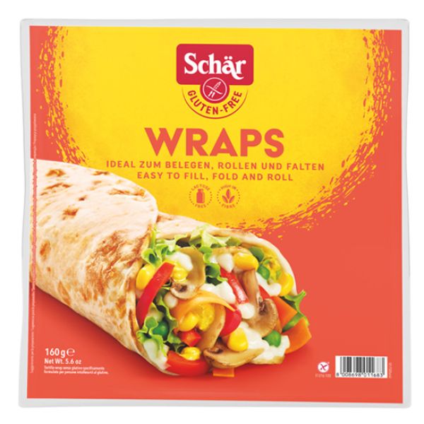 Πίτες "Wraps" Χωρίς Γλουτένη