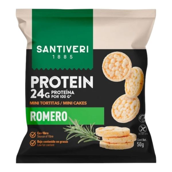 Mini Protein Wafers with Rosemary Gluten-Free