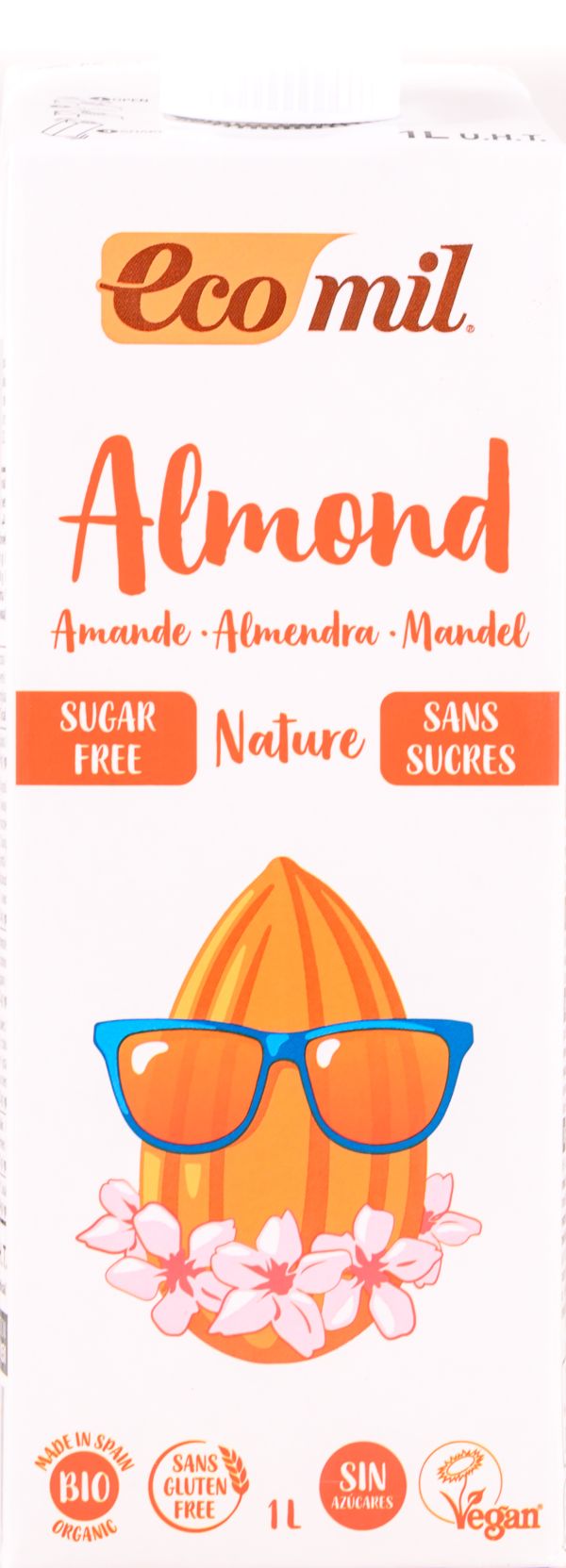 Βιολογικό Ρόφημα Αμυγδάλου - Χωρίς Ζάxαρη