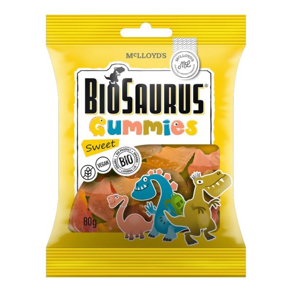 Sweet Biosaurus Vegan Gummies