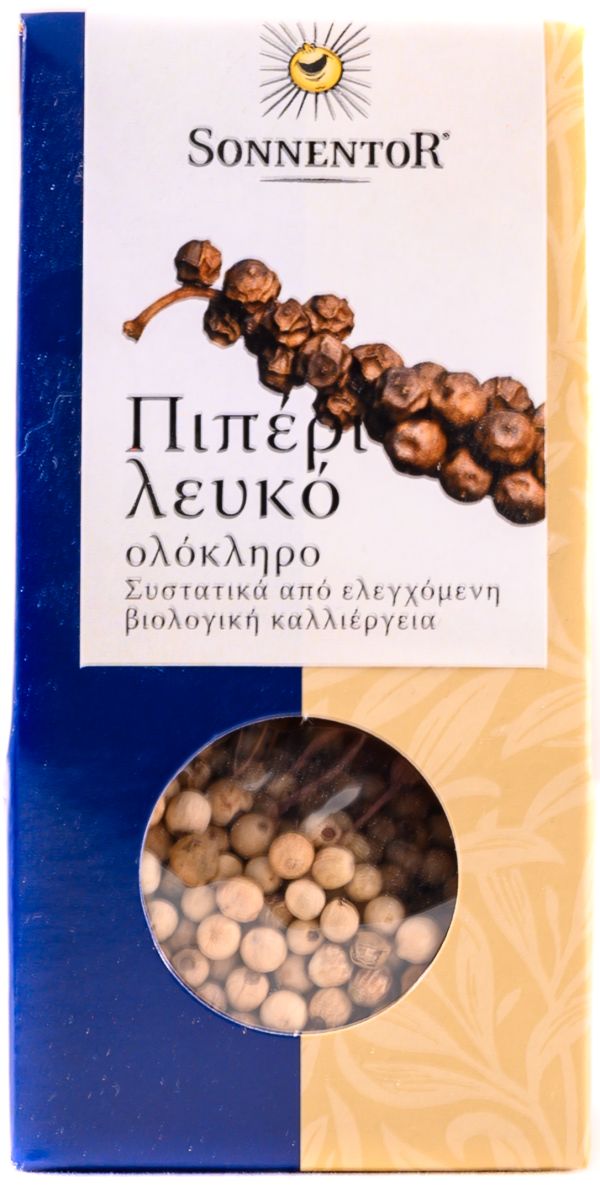 Sonnentor Πιπέρι Άσπρο Ολόκληρο