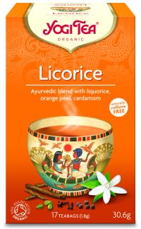 Yogi Τea Licorice  - Αιγυπτιακό Ρόφημα με Γλυκόριζα ΒΙΟ