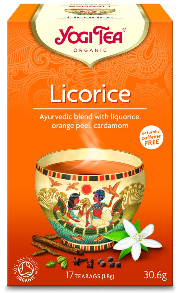Yogi Τea Licorice  - Αιγυπτιακό Ρόφημα με Γλυκόριζα ΒΙΟ