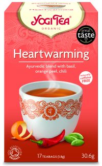 Yogi Tea Heartwarming -  Ρόφημα για Ενίσχυση των Αισθήσεων ΒΙΟ