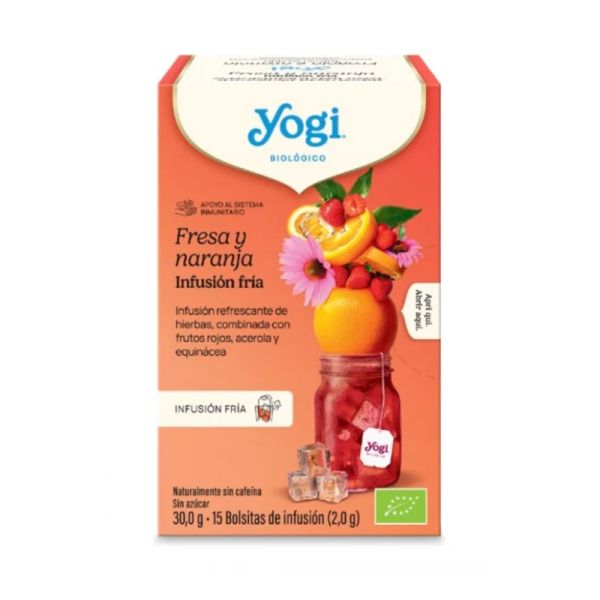 Yogi Tea Strawberry Orange Cold Brew