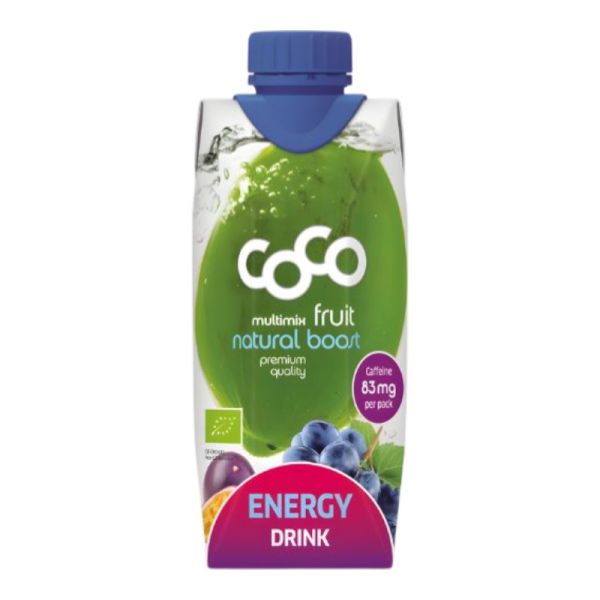Coco Energy Drink with Fruit for Natural Energy