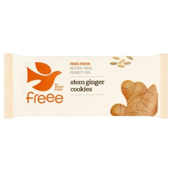 Μπισκότα Ginger Χωρίς Γλουτένη ΒΙΟ