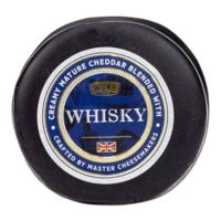 Τυρί Cheddar Whiskey σε κερί