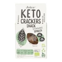 Κράκερς ΚΕΤΟ με Σπανακι