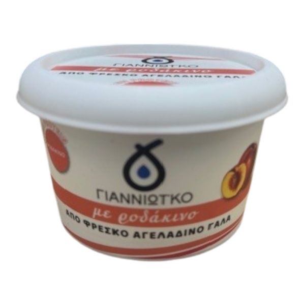 Γιαούρτι Αγελαδινό Με Ροδάκινο