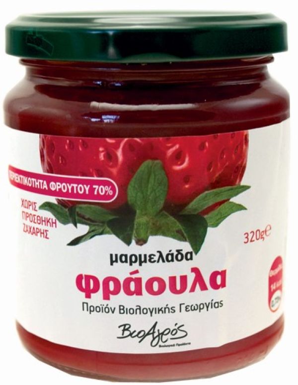 Μαρμελάδα Φράουλα ΒΙΟ