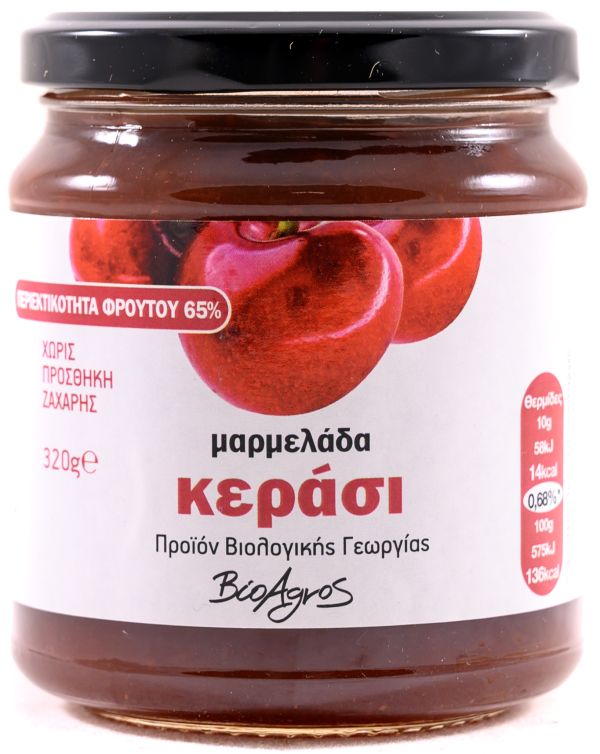 Μαρμελάδα Κεράσι ΒΙΟ
