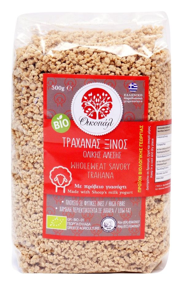 Τραχανάς Ξινός Ολικής Άλεσης