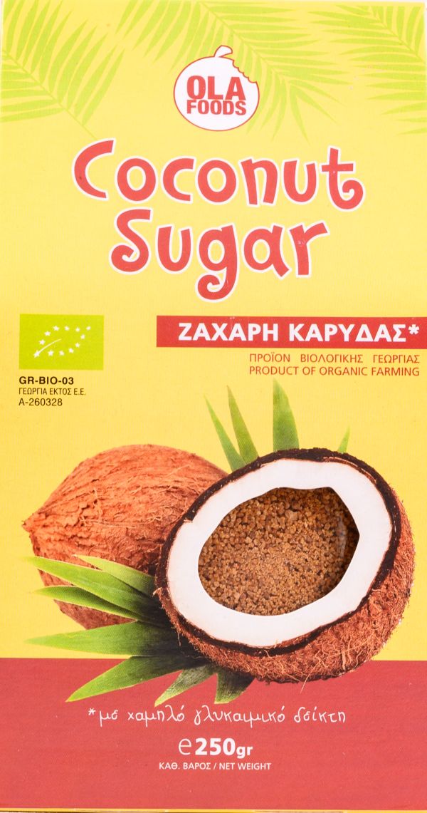 Βιολογική Ζάχαρη Καρύδας