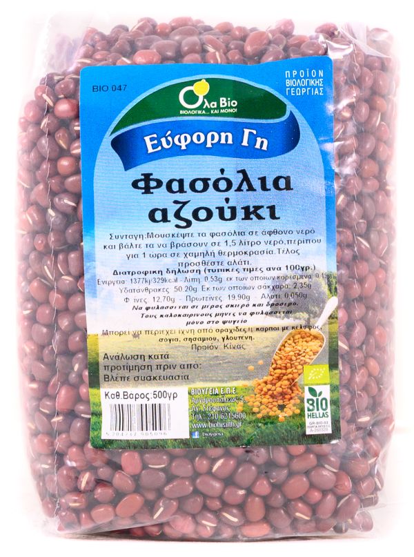 Φασόλια Αζούκι BIO