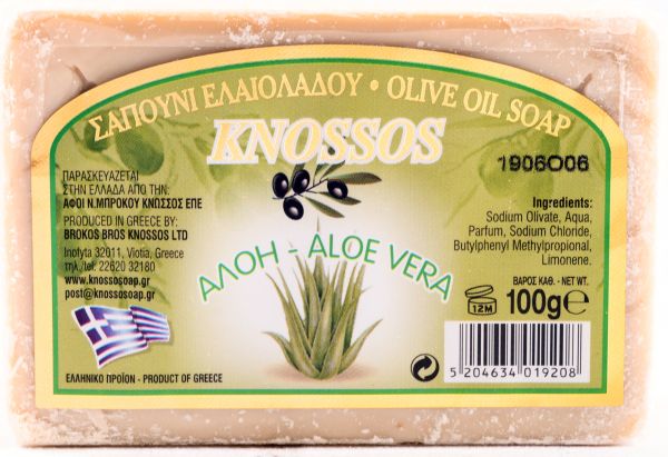 Βιολογικό Ελαιοσάπουνο με Αλόη
