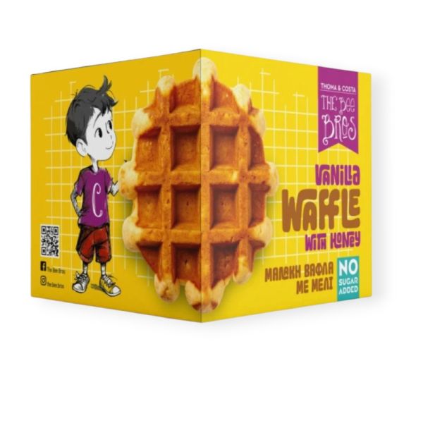 Βαφλάκια Με Μέλι Και Βανίλια