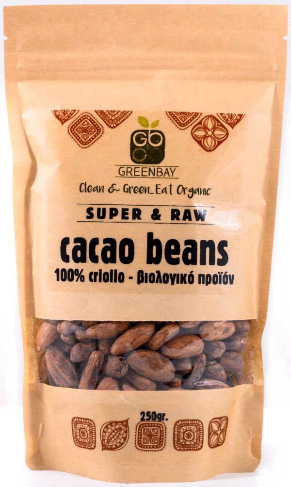 Ακατέργαστοι Σπόροι Κακάο 100% Criollo BIO