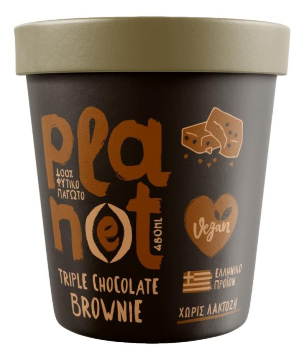 Παγωτό Triple Chocolate Brownie