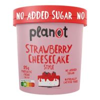 Παγωτό Φράουλα Strawberry Cheesecake Χωρίς Ζάχαρη