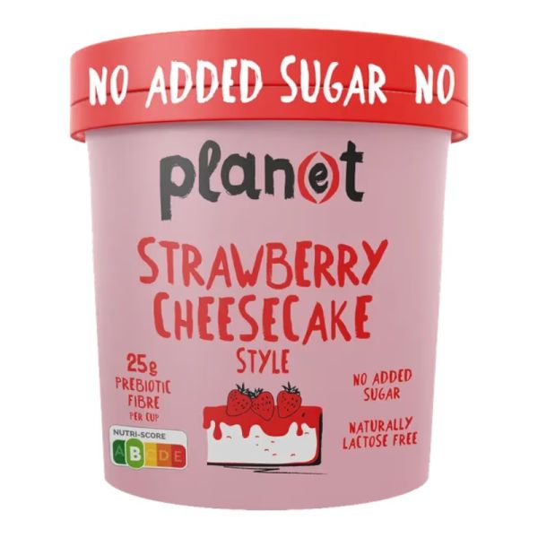 Strawberry Cheesecake Sugar-Free Ice Cream